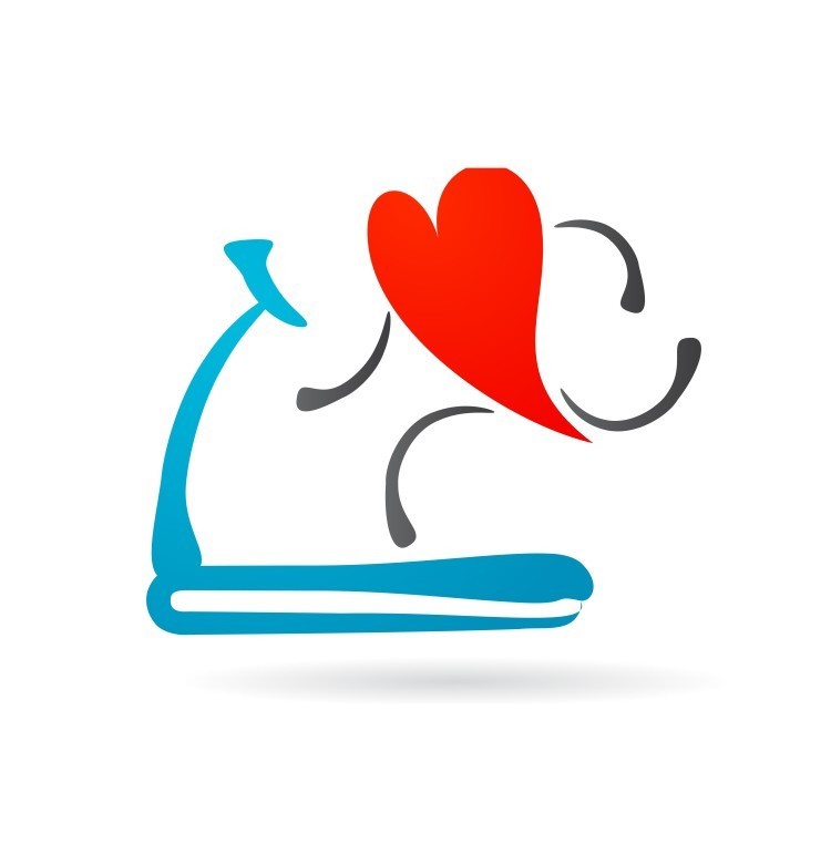 heart on a treadmill